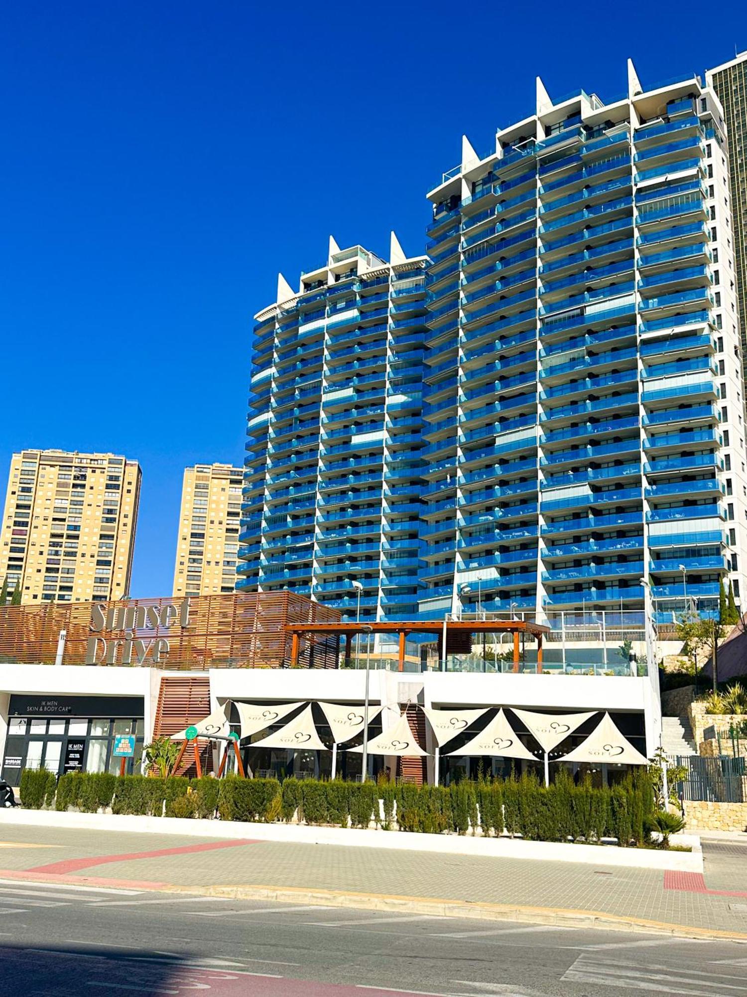 Апартаменты Sunset Drive Septimo Cielo Бенидорм Экстерьер фото